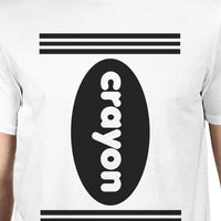 Thumbnail for Crayon Mens White Shirt - 1 COLOR