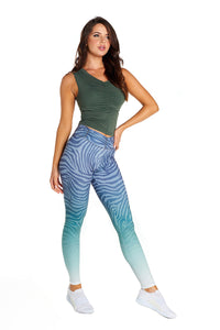 Thumbnail for Hellokini - Ombré Zeezee Animal Print Legging - 1 COLOR -