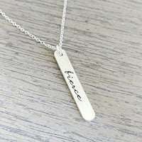 Thumbnail for Fierce Vertical Bar Necklace -