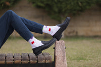 Thumbnail for Men's Pink Square Socks - 1 COLOR -