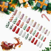 Thumbnail for 72-Piece Christmas Theme ABS Press-On Nails - 72 PCS. - T -