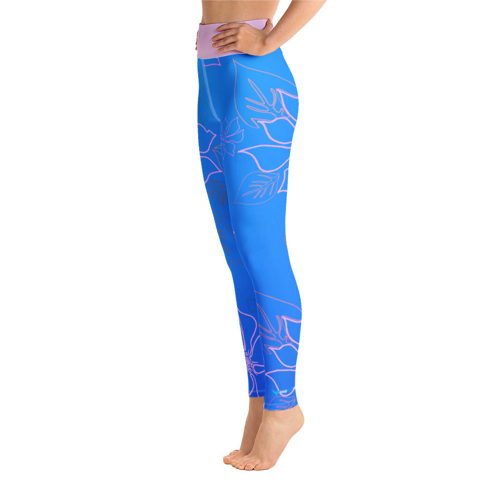 FYC - Women's All Day Comfort Yoga Aloha Full Length Leggings - 1 COLOR -