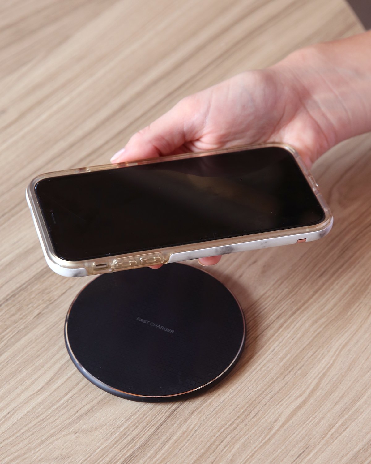 Savoy - Fast Charging Wireless Phone Charger - Black -