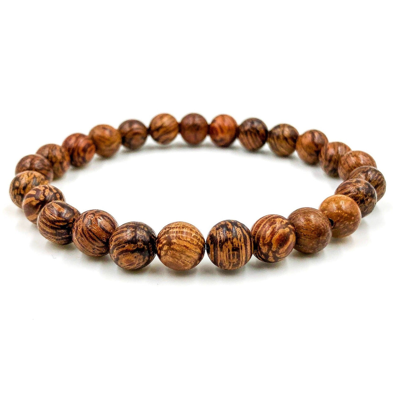 Union - Coconut Palm Wood Mala Beaded Bracelet -