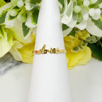 Thumbnail for Ellison & Young - Scripted Zodiac Ring - 18K Gold plated - ALL 12 SIGNS / FIND YOURS! -