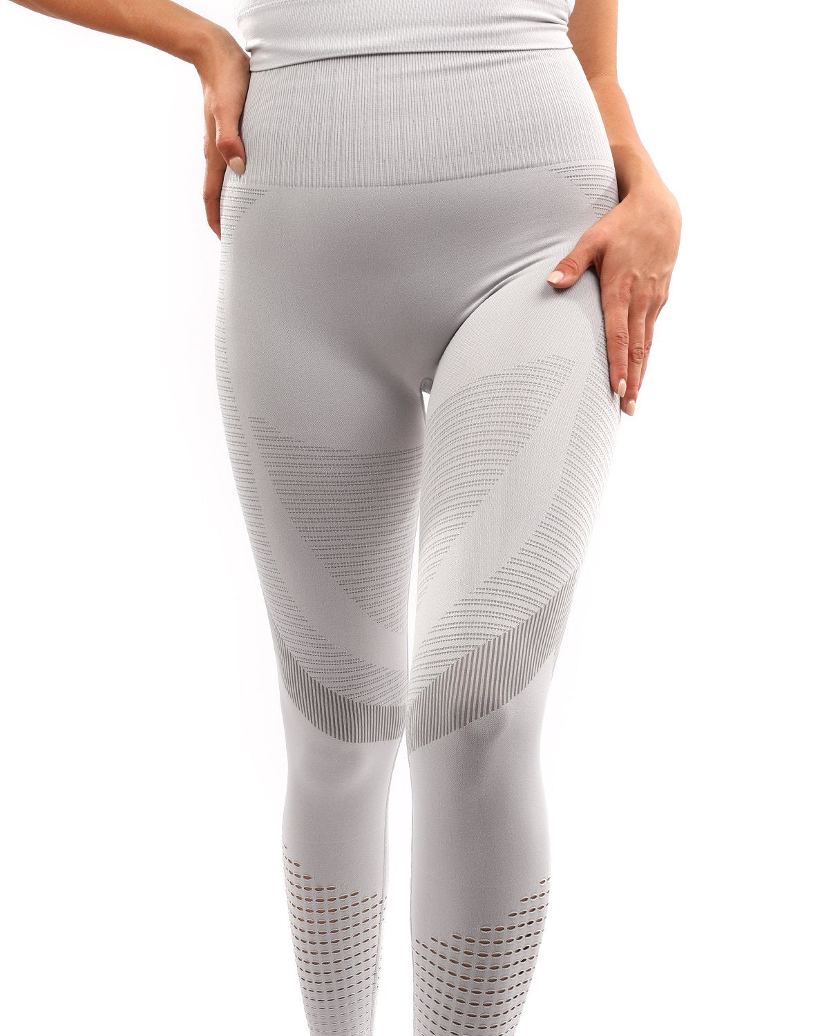 Savoy - Helia Seamless Leggings - Grey - 1 COLOR -