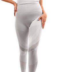 Thumbnail for Savoy - Helia Seamless Leggings - Grey - 1 COLOR -