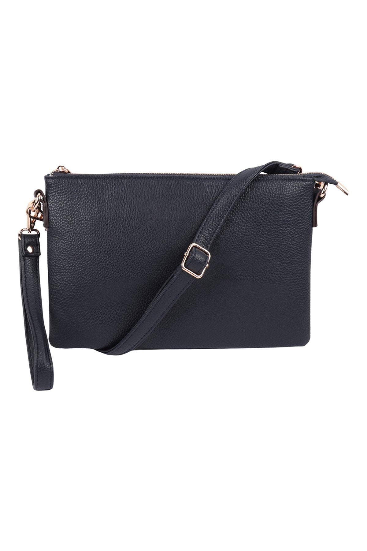 Riah Fashion - Crossbody Wristlet Bag - 13 COLORS -