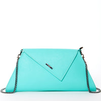 Thumbnail for Angelica Turquoise Clutch Leather -