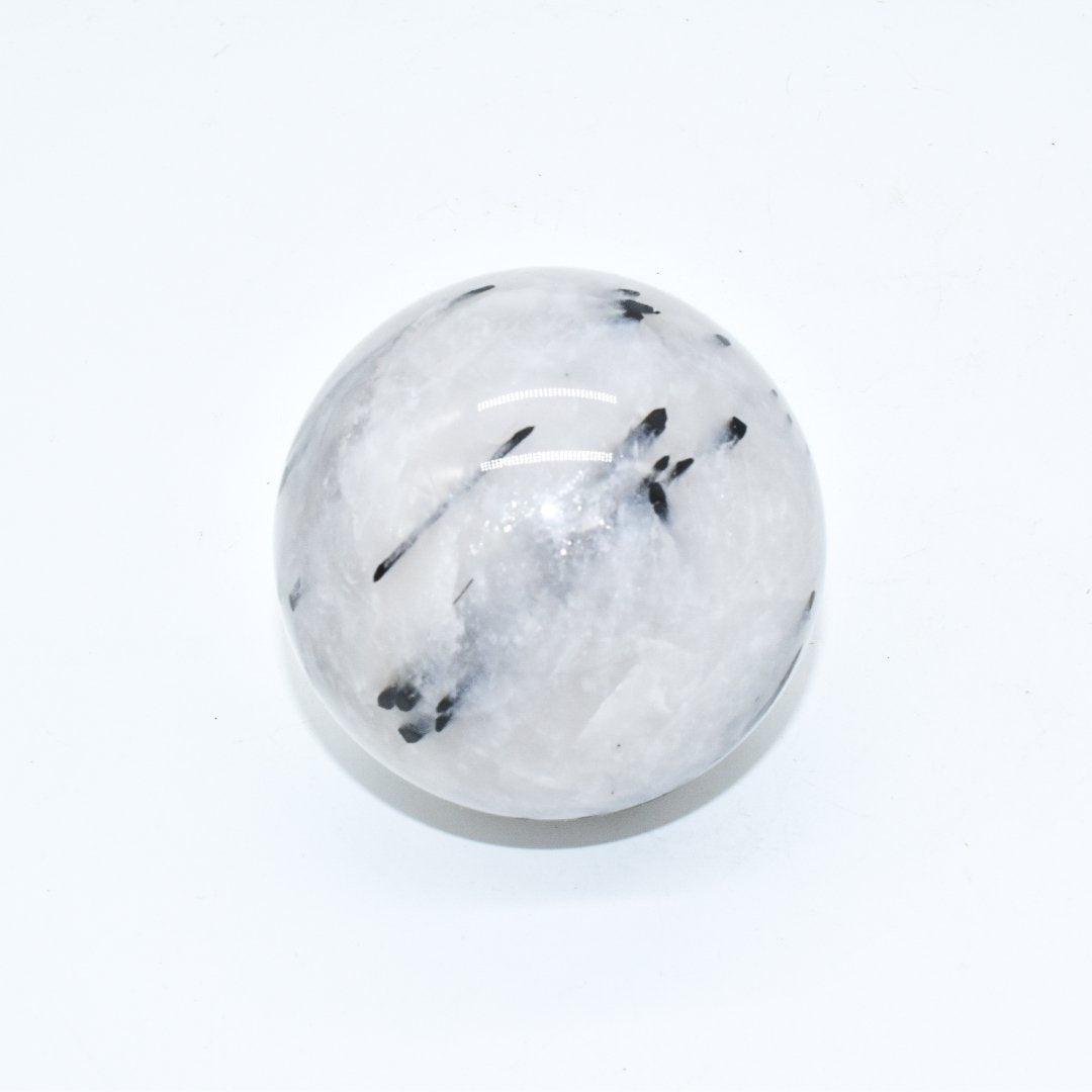 Whyte Quartz - Tourmalinated Quartz 4" Sphere -