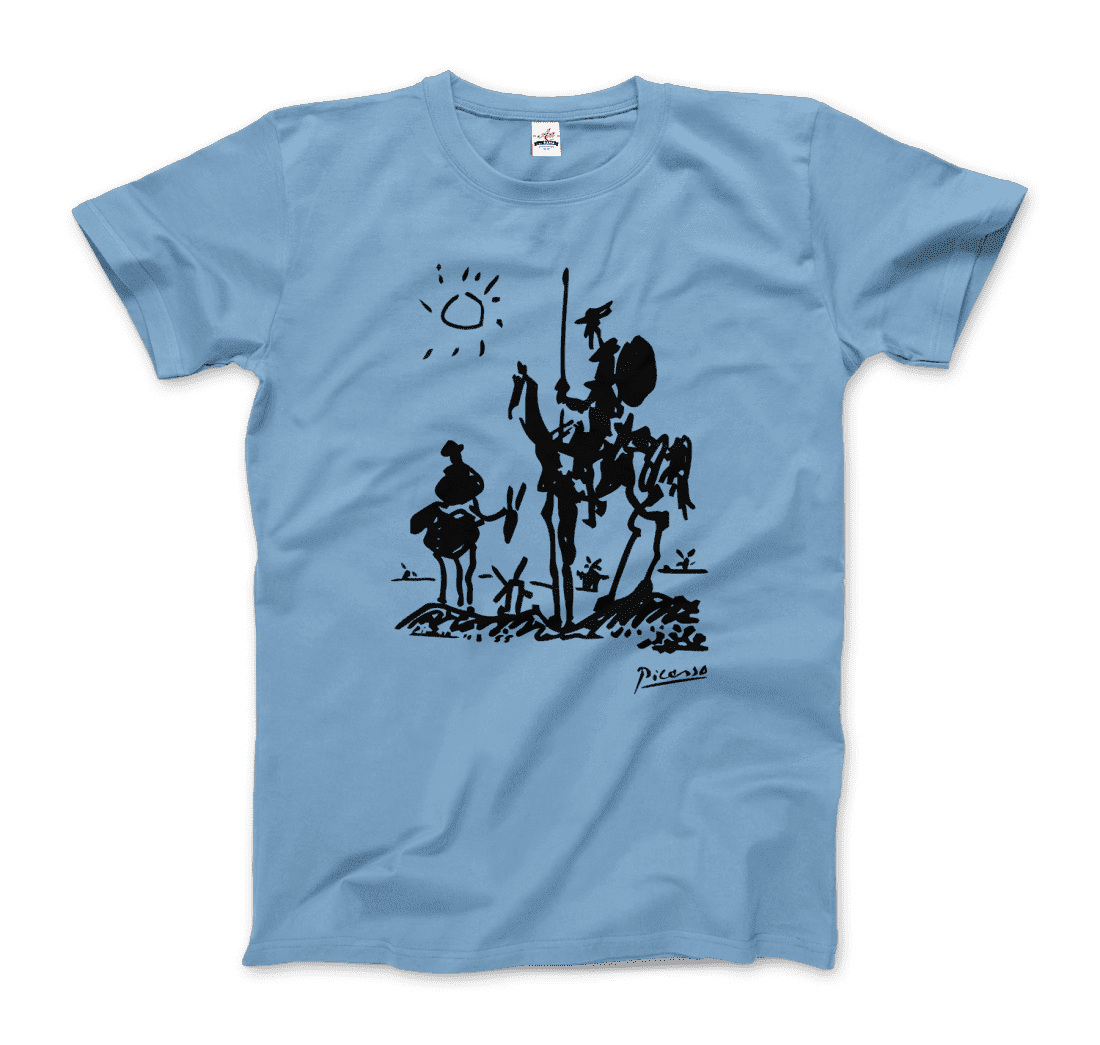 Pablo Picasso - Don Quixote of La Mancha 1955 Artwork T-Shirt  - MENS - WOMENS - 6 COLORS