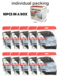 Thumbnail for 1 Box of KN95 Black Masks - (10pcs) -