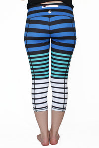 Thumbnail for Belcorva - Arctic Stripe - Pocket Capri - ON SALE! - 1 COLOR -