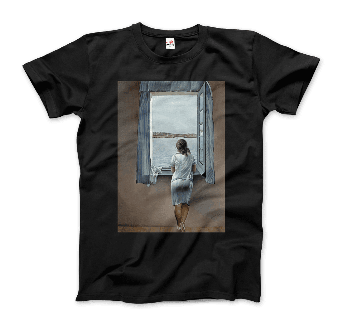 Salvador Dali - Young Woman at a Window Artwork T-Shirt Men/Women - 6 COLORS -