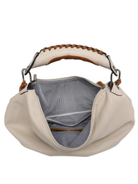 Thumbnail for Shomico - Women Hobo Bag Contrast Handle - 1 COLOR -