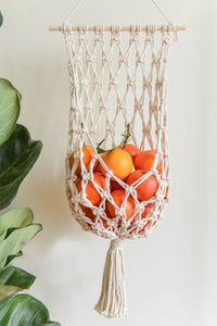 Thumbnail for Macrame Basket Wall Hanging - 31.5