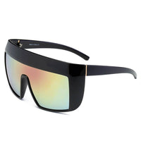 Thumbnail for Folsom | S2043 - Women Oversize Shield Sunglasses - 4 LENS COLORS -