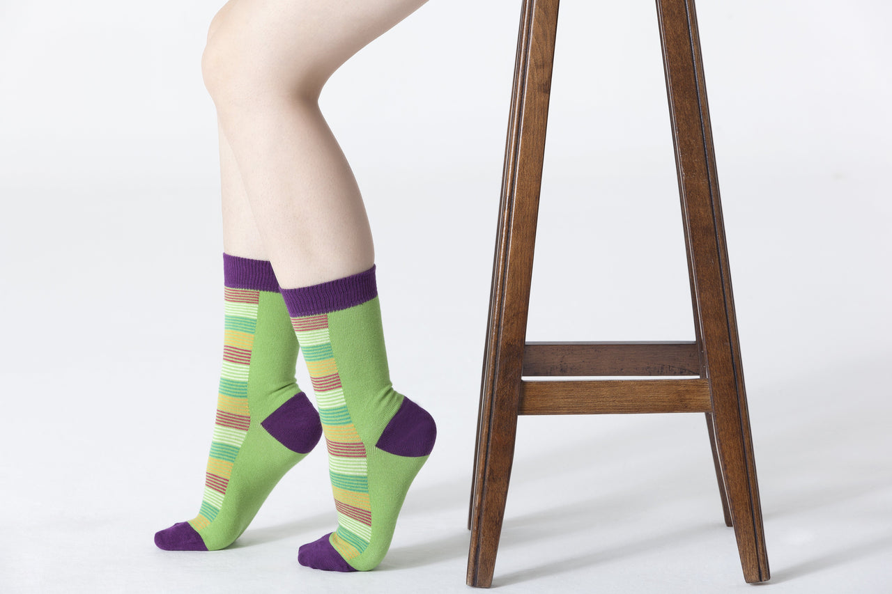 Women's Pear Garden Socks - 1 COLOR -