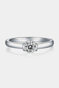 Thumbnail for Moissanite 925 Sterling Silver Solitaire Ring