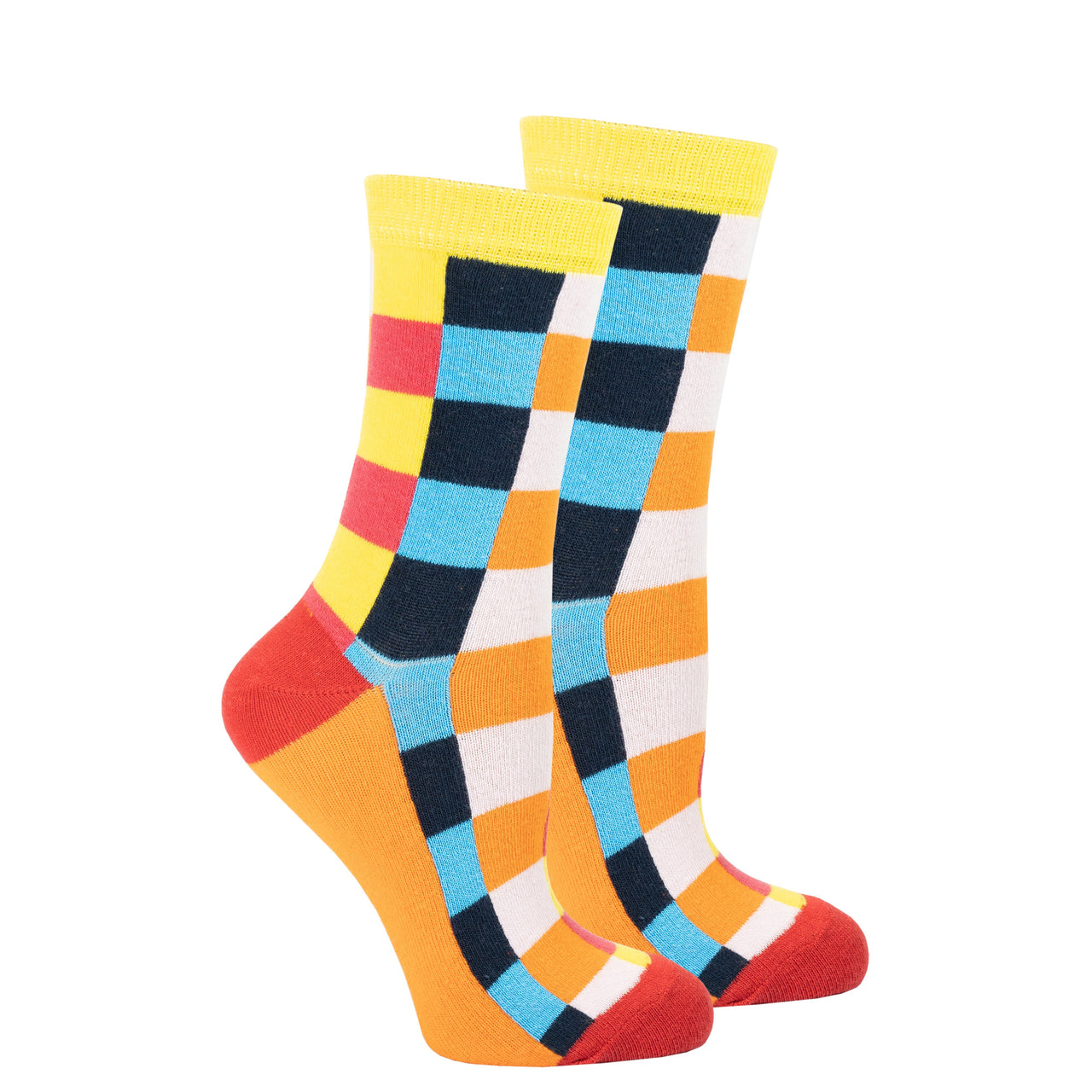 Women's Canary Square Socks - 1 COLOR -