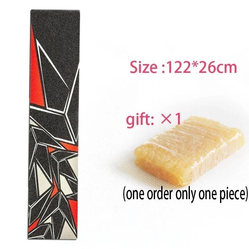 122cm Dancing Longboard Griptapes Long Board Grip Tape Skateboard Griptapes Anti-Slid Sandpaper Colorful Graphic Deck Protective - [28 DAY DELIVERY] - 31 DESIGNS -