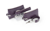 Thumbnail for Keyper - Pretty Purple Vegan Leather 4 PC WRISTLET SET - 2 OPTIONS -