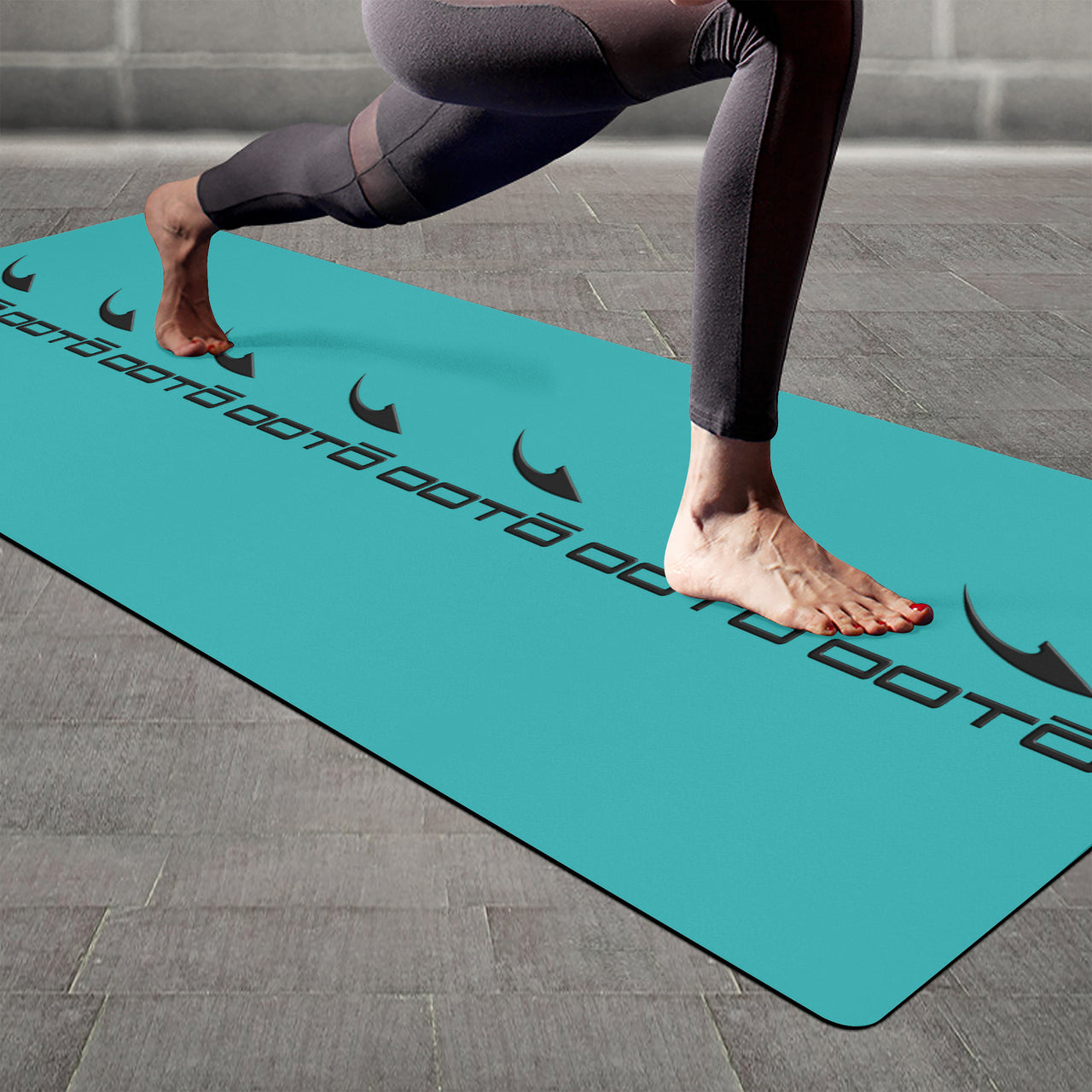 OOTO - Yoga Mat - String of Dash'