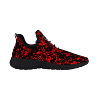 Thumbnail for OOTO - STATIC RED - Lightweight Mesh Knit Sneaker - Black soles - 1 COLOR -