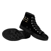 Thumbnail for OOTO - DASH QUAD - GOLD - SF_D71 High Top Canvas Shoes - Black soles - 1 COLOR -