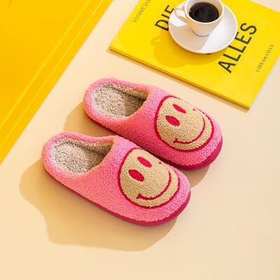 Melody Smiley Face Slippers - T - 1 COLOR -