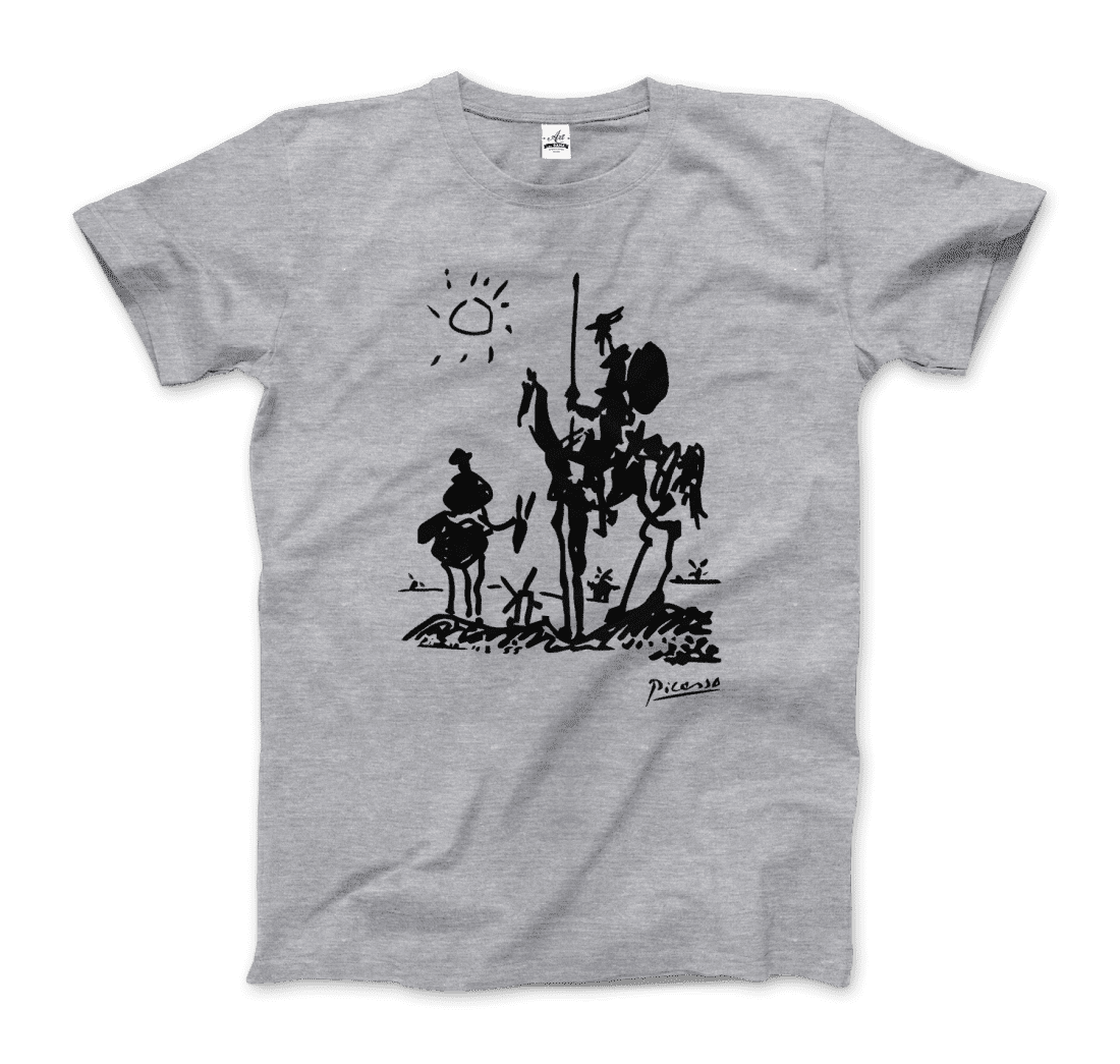 Pablo Picasso - Don Quixote of La Mancha 1955 Artwork T-Shirt  - MENS - WOMENS - 6 COLORS