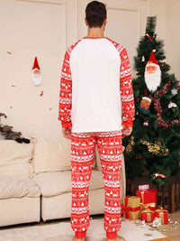 Thumbnail for MEN Full Size Christmas Long Sleeve Top and Pants Set - T -