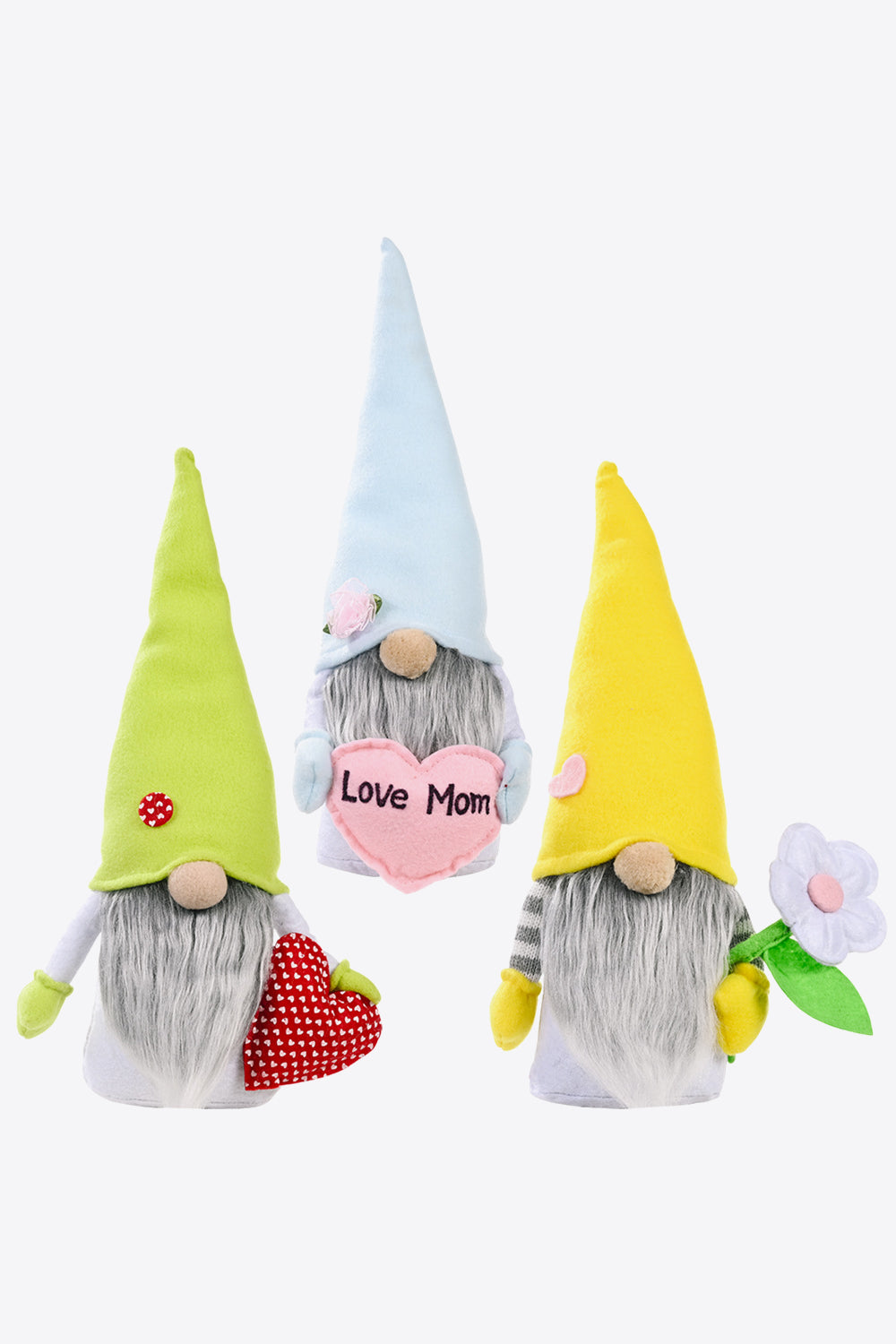 Special Occasion / Mother's Day Pointed Hat Gnomes - 14.5" - 3 TYPES - [5-10 DAY DELIVERY] - T -