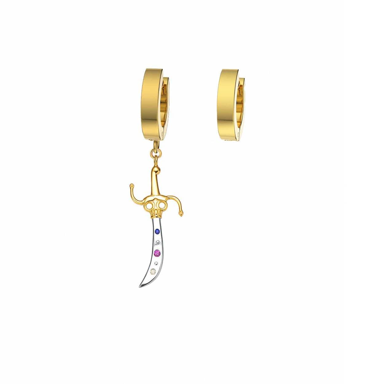 Mister - Space Sword Earring - 2 COLORS -