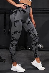 Thumbnail for Printed High Waist Active Leggings - T - 5 COLORS -