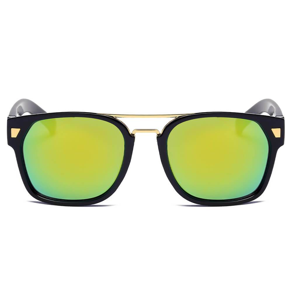 HINDMARSH | S1002 - Classic Retro Square Frame Fashion Sunglasses - 4 COLORS -