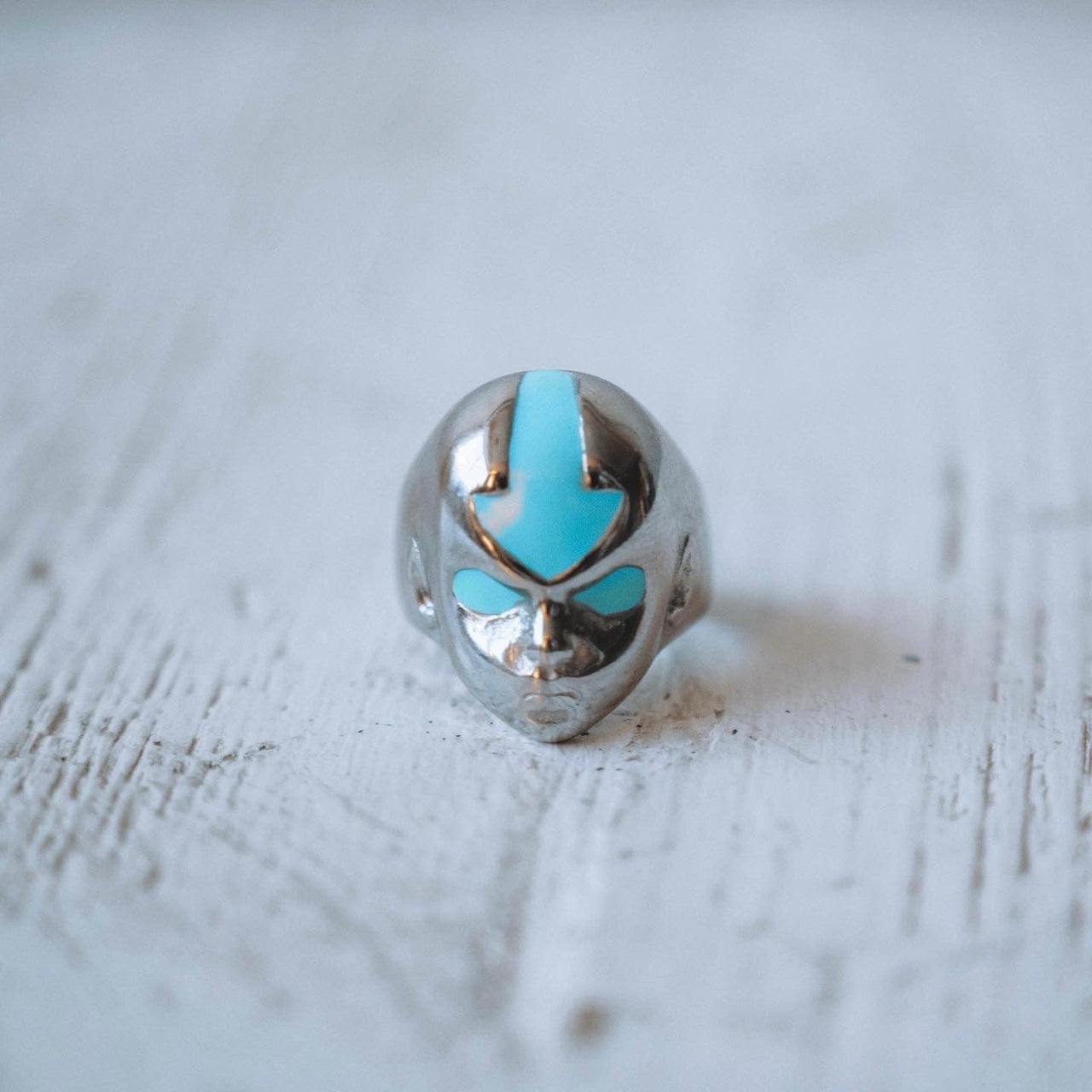 Mister - Avatar: The Last Airbender™ Aang Ring - GLOWS IN DARK! - SIZES 7,8,9,10 -