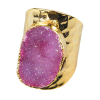 Thumbnail for Christie Jean - Amy Druzy Statement Ring in Gold - 8 COLORS -