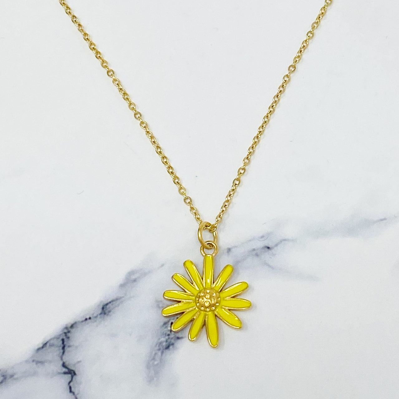 Ellison & Young- Sweet Daisy Necklace - 3 COLORS -