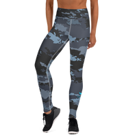 Thumbnail for FYC - Women's All Day Comfort Yoga Coast Camo Full Length Leggings - 1 CAMO COLOR -