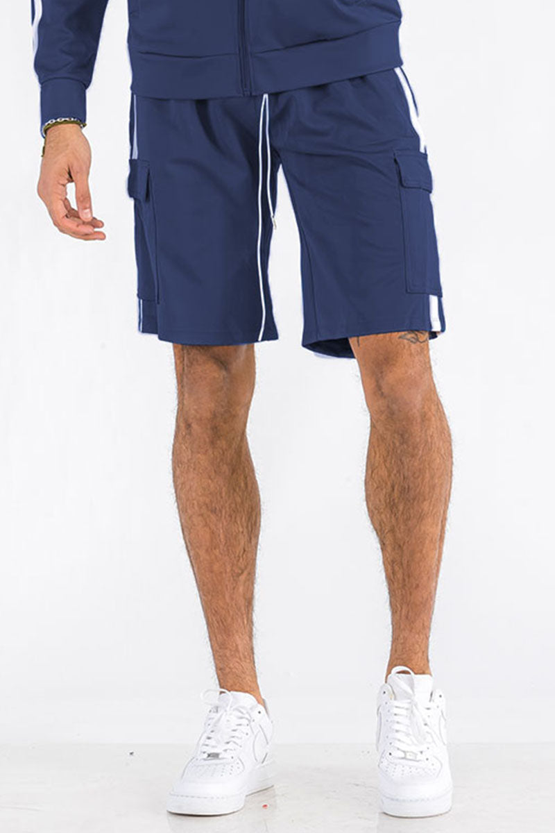 Two Stripe Cargo Shorts - 1 COLOR -