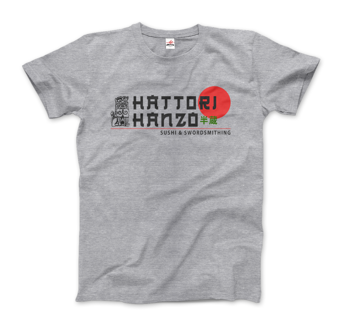 Hattori Hanzo, Sushi and Swordsmithing From Kill Bill T-Shirt - 6 COLORS -