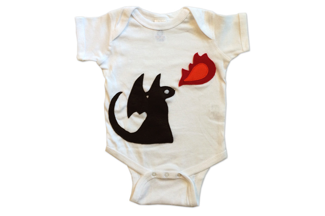 Fire Dragon Infant Bodysuit - 1 COLOR -