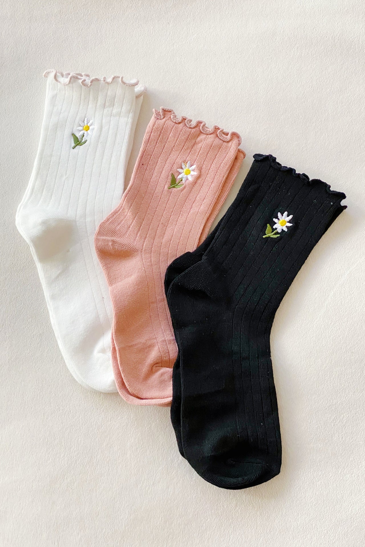 Ellison & Young - Daily Dose of Daisy Socks Set - 3 PACK -