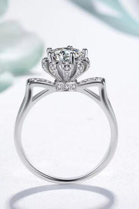 Thumbnail for 1 Carat Moissanite 925 Sterling Silver Ring