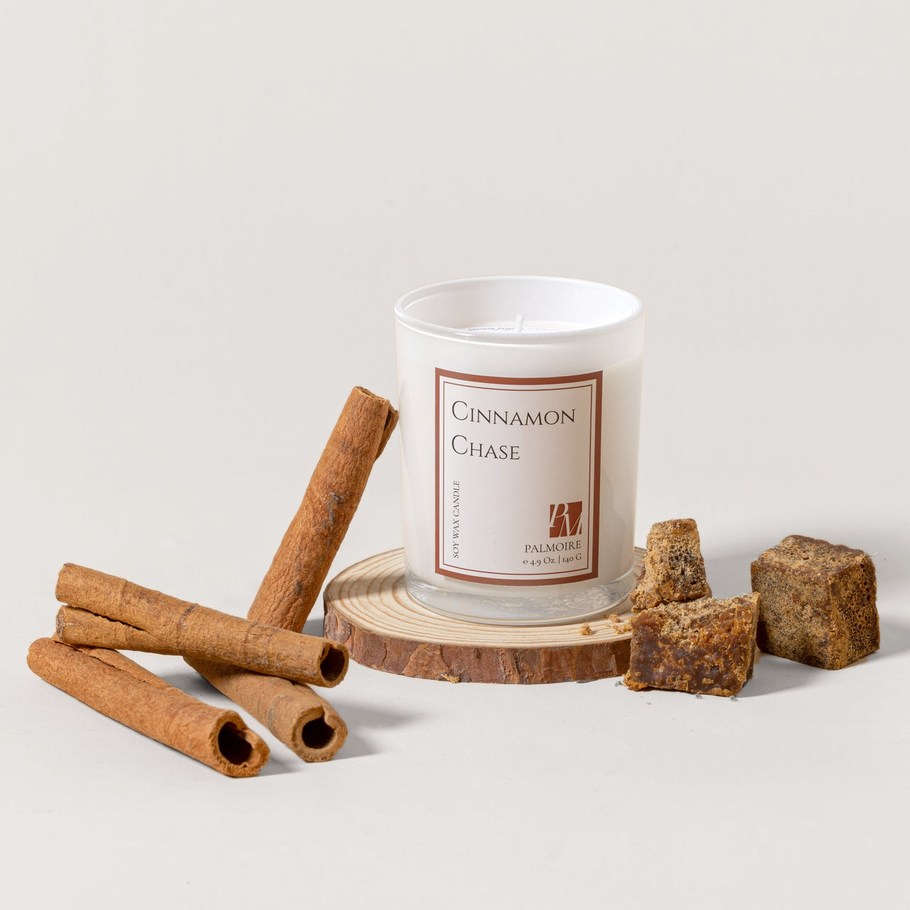 Palmoire - Cinnamon Chase Soy Wax Candle -