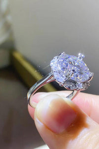 Thumbnail for 5 Carat Moissanite 925 Sterling Silver Ring