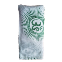 Thumbnail for OMSutra - Silk Eye Pillow - Flax seed filled - OM Design - 4 COLORS -