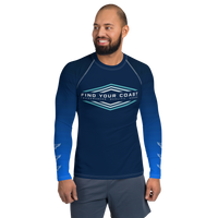 Thumbnail for FYC - Men's FYC Faded Sleeve Performance Rash Guard UPF 40 - 1 COLOR -