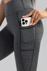 Thumbnail for Contrast Stitching High Waist Active Capris Leggings - T - 1 COLOR -